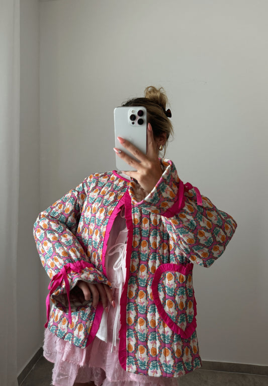 ÜBERGANGSJACKE PINK