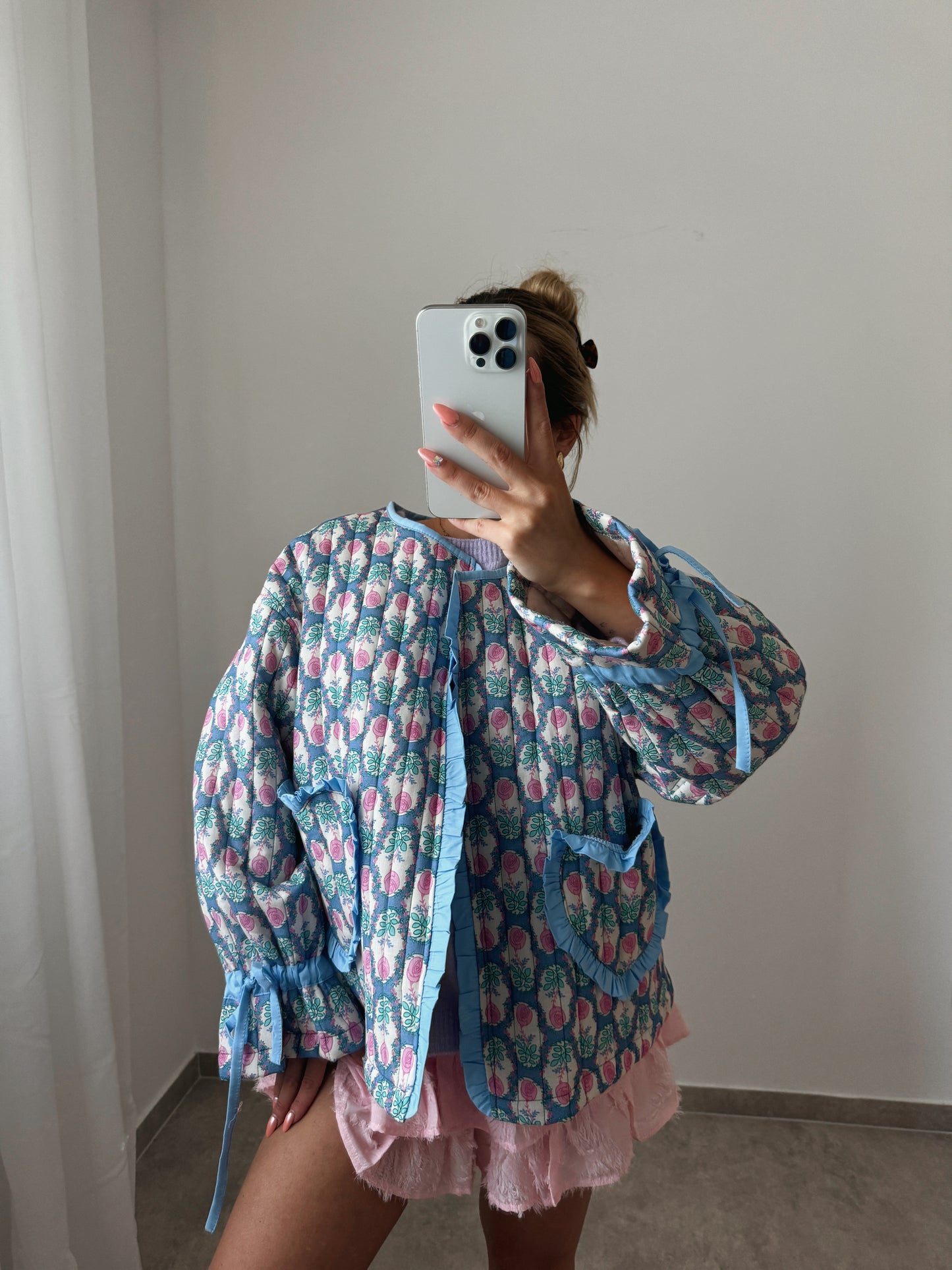 ÜBERGANGSJACKE BLAU