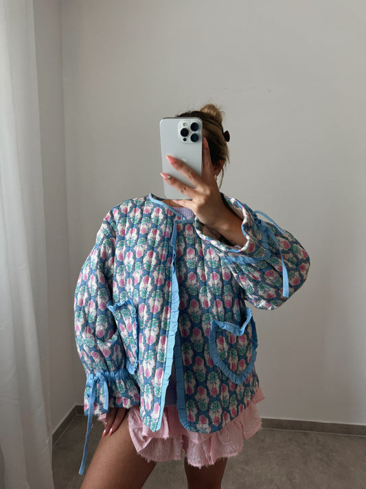 ÜBERGANGSJACKE BLAU