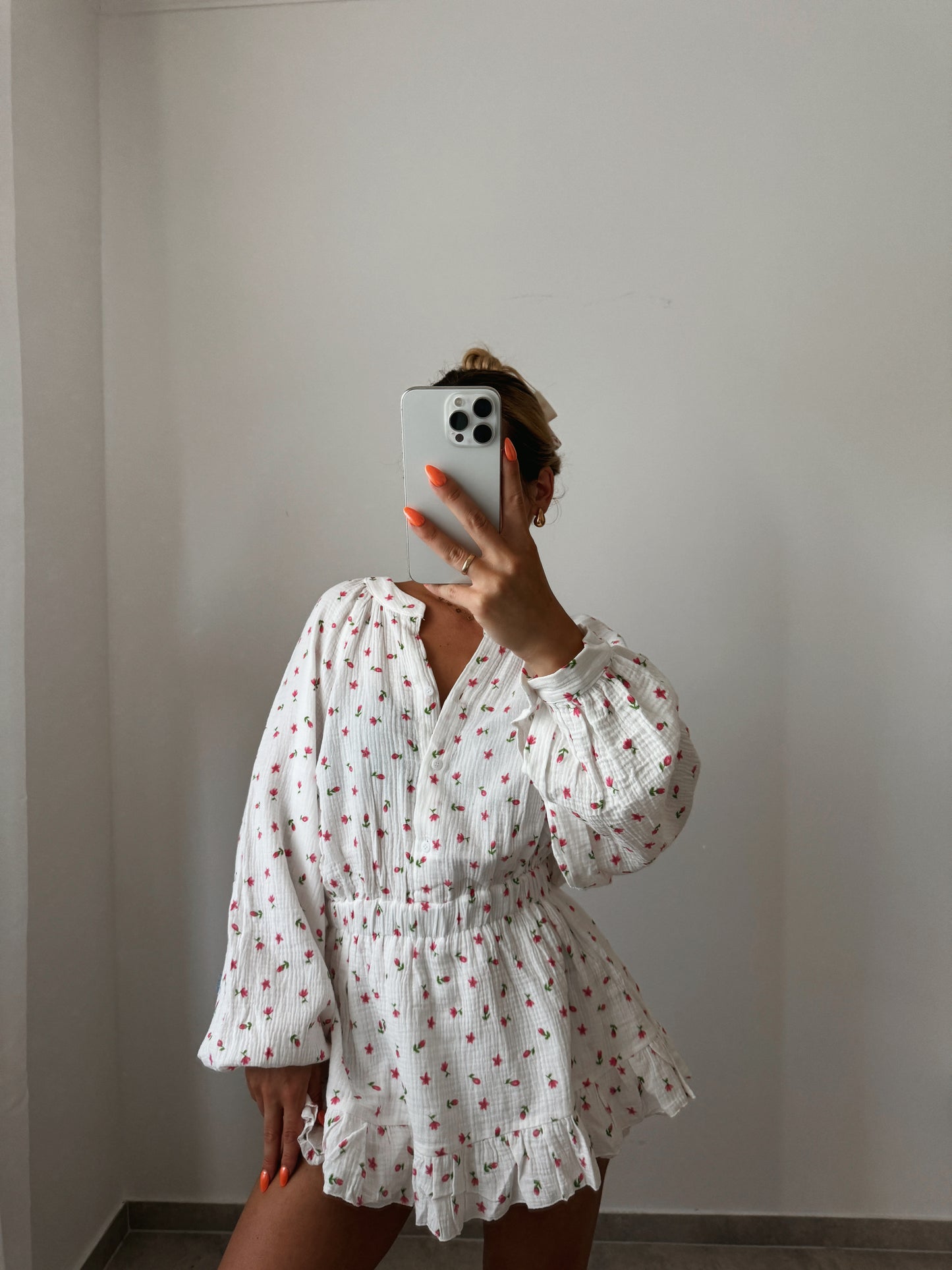 MUSSELIN JUMPSUIT TULIP