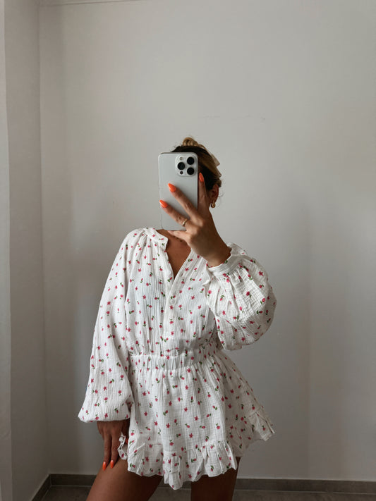 MUSSELIN JUMPSUIT TULIP